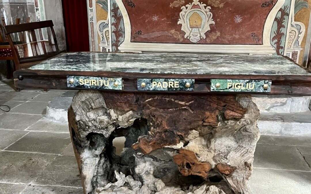 AUTEL DE L&rsquo;ÉGLISE SAN MARTINU