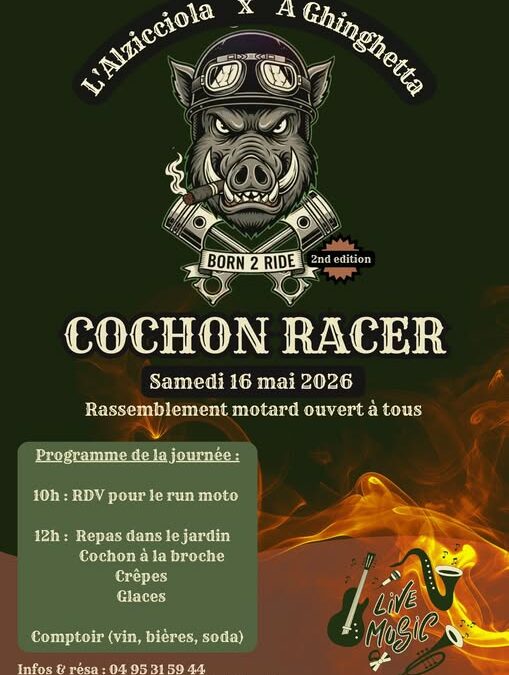 COCHON RACER – ALZICCIOLA – LINGUIZZETTA