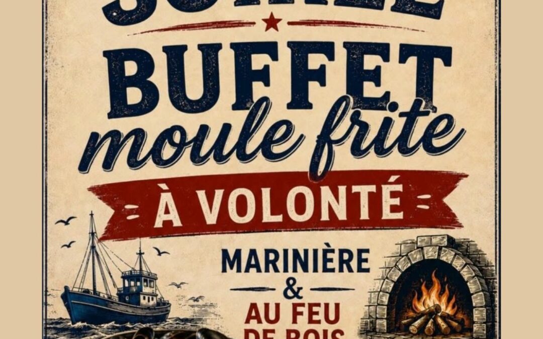 SOIRÉE BUFFET MOULES/FRITES À VOLONTÉ – ÎLE DE DIANA ALERIA